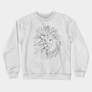 graphic lion Crewneck Sweatshirt